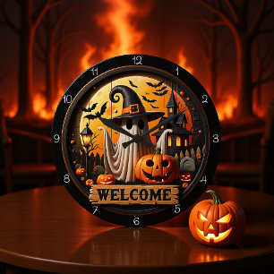 Welkom bij Ghost Halloween Night Grote Klok