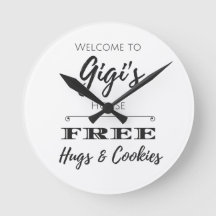 Welkom bij Gigi's House FREE Hugs & Cookies