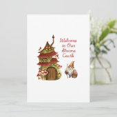 Welkom bij Gnome Castle Kaart (Staand voorkant)