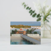 Welkom bij Grand Turk Briefkaart (Staand voorkant)