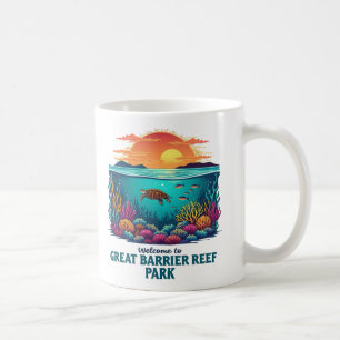 Welkom bij Great Barrier Reef National Australian Koffiemok