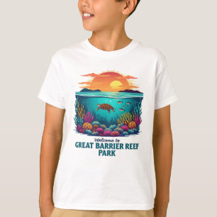 Welkom bij Great Barrier Reef National Australian T-shirt