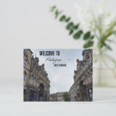 Welkom bij Halifax Town Center Briefkaart (Staand voorkant)