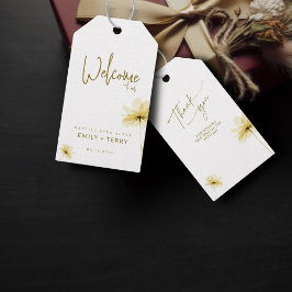 Welkom bij Happily Ever After Wedding Cadeaulabel