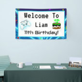 Welkom bij Happy Birthday! Spandoek (Beurs)