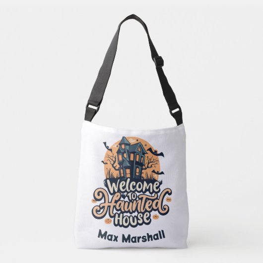 Welkom bij Haunted House - Batty for You Crossbody Tas (Voorkant)