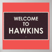 Welkom bij Hawkins Poster (Voorkant)
