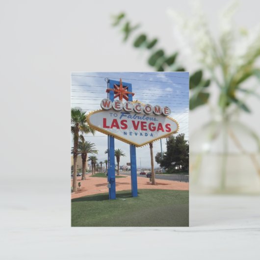 Welkom bij HDR Briefkaarten in Las Vegas (Staand voorkant)