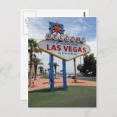 Welkom bij HDR Briefkaarten in Las Vegas (Voorkant / Achterkant)
