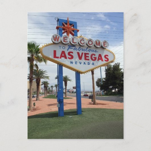 Welkom bij HDR Briefkaarten in Las Vegas (Voorkant)