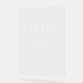 Welkom bij het Afstudeerder Modern Afstuderen Acryl Bord (Hoek)