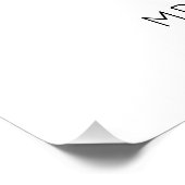 Welkom bij het begin van onze eeuwige bruiloft perfect poster (Hoek)