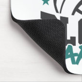 Welkom bij het blok van het volleybalmiddenblok muismat (Hoek)