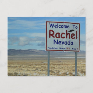 Welkom bij het Briefkaart Rachel Nevada - gebied 5