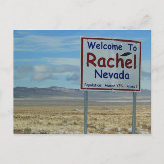 Welkom bij het Briefkaart Rachel Nevada - gebied 5
