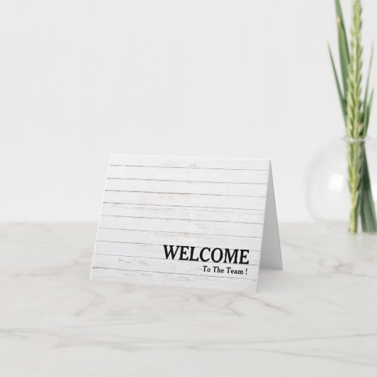 Welkom bij het Briefkaart Team (Voorkant)