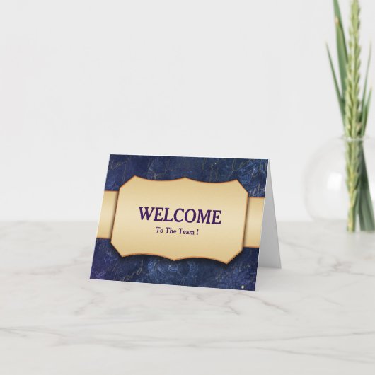 Welkom bij het Briefkaart Team (Voorkant)