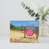 Welkom bij het Briefkaart van Oak Glen! (Staand voorkant)