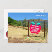 Welkom bij het Briefkaart van Oak Glen! (Voorkant / Achterkant)