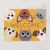 Welkom bij het Briefkaart van onze Kantoor Dierenv (Voorkant)