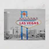 Welkom bij het Fabulous Las Vegas Sign Briefkaart (Voorkant)