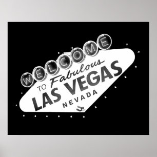 Welkom bij het Fabulous Las Vegas Sign Poster