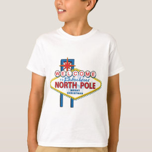 Welkom bij het Fabulous North Pole T-shirt