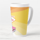  Welkom bij het fantastische Las Vegas 1 souvenir Latte Mok (Rechterhoek)