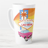  Welkom bij het fantastische Las Vegas 1 souvenir Latte Mok (Linkerhoek)