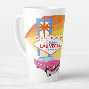 Welkom bij het fantastische Las Vegas 1 souvenir Latte Mok
