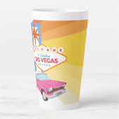  Welkom bij het fantastische Las Vegas 1 souvenir Latte Mok (Voorkant)