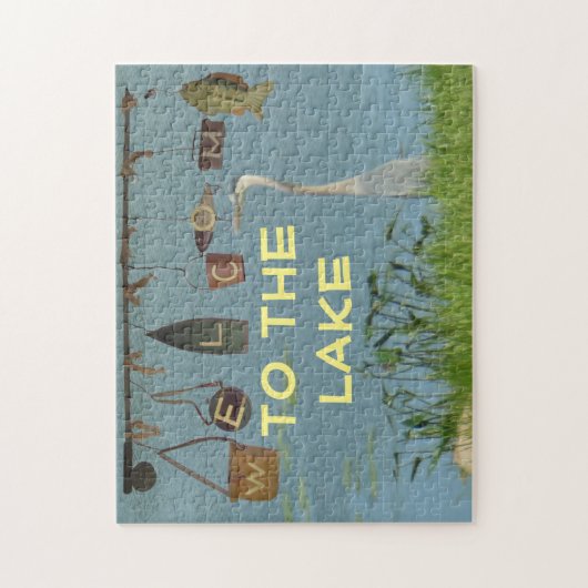 Welkom bij het Heronmeer Legpuzzel (Verticaal)