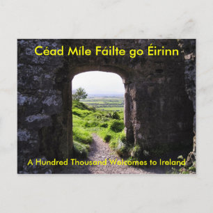 Welkom bij het Ierse Briefkaart