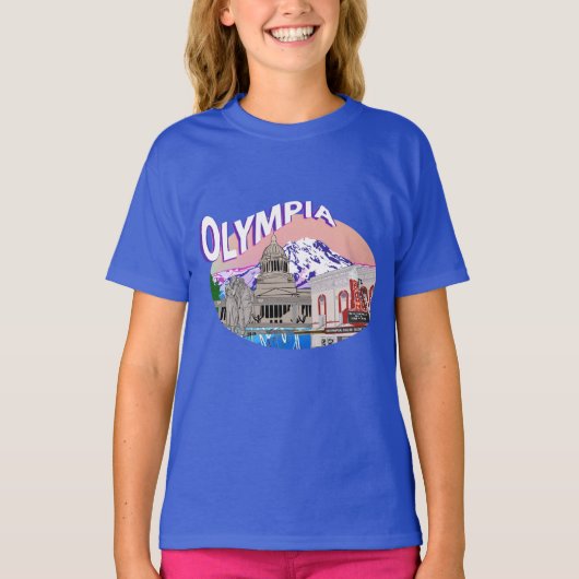 Welkom bij het Kinder T-shirt Olympia (Voorkant)