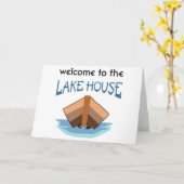 Welkom bij het Lake House Kaart (Gele Bloem)