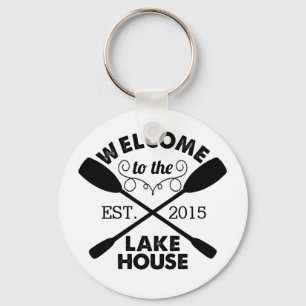 Welkom bij het Lake House Sleutelhanger