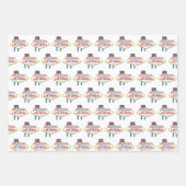 Welkom bij het Las Vegas Sign Inpakpapier Vel (Voorkant 2)