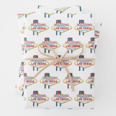 Welkom bij het Las Vegas Sign Inpakpapier Vel (In situ)