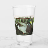 Welkom bij het Mallard Duck Photo Male Bird Glas (Voorkant)