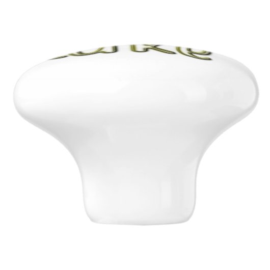 Welkom bij het meer keramische knop (Zijkant)