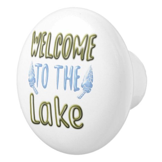 Welkom bij het meer keramische knop (Rechts)