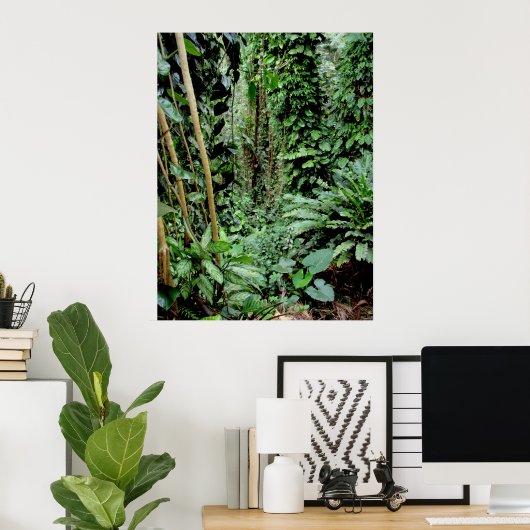 Welkom bij het Oerwoud Poster (Thuiskantoor)