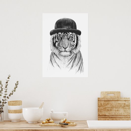 Welkom bij het oerwoud poster (Keuken)