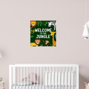 Welkom bij het Oerwoud Poster