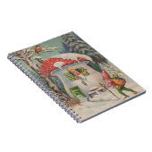 Welkom bij het paddenstoelenkaartenboek notitieboek (Rechterzijde)