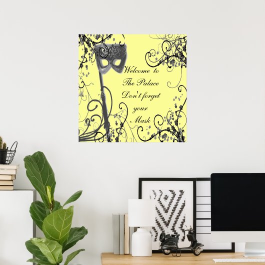 Welkom bij het Paleis Poster (Thuiskantoor)