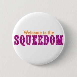 Welkom bij het plein ronde button 5,7 cm