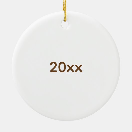 Welkom bij het Poo Emoji Show Funny Dated Keramisch Ornament (Achterkant)