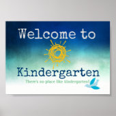 Welkom bij het Poster Kindergarten (Voorkant)