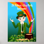 Welkom bij het Poster van de Kinder Partij van St. (Voorkant)